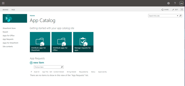 How To Create App Catalog In Modern SharePoint Online